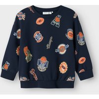 Name It Sweatshirt "NMMLELAND LS NREG SWEAT BOX BRU" von name it