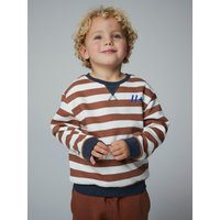 Name It Sweatshirt "NMMOVILLO LS NREG SWE BRU BF" von name it