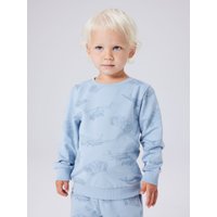 Name It Sweatshirt "NMMVARON für Jungen mit Alloverprint und Rippbündchen", bedruckt, casual, regular fit, Baumwolle, Rundhals Name It Sweatshirt "NMMVARON für Jungen mit Alloverprint und Rippbündchen", bedruckt, casual, regular fit, Baumwolle, Rundhals von name it