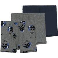 Name It Trunk "NMMTIGHTS 3P DARK GREY MEL SKULL NOOS", (Packung, 3 St.) von name it