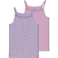 Name It Unterhemd "NKFSTRAP TOP 2P PASTEL LILAC DOT NOOS" von name it