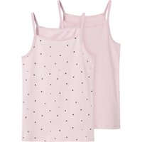 Name It Unterhemd "NKFSTRAP TOP 2P WINSOME HEARTS NOOS", (Packung, 2 St.) von name it