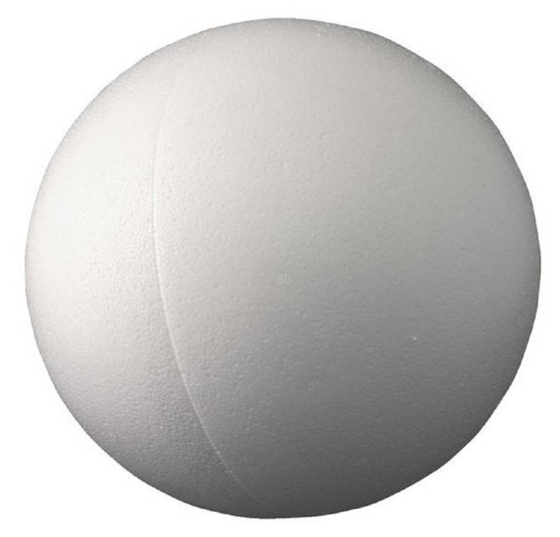 naninoa GmbH Styropor-Teil STYROPOR-KUGELN ca. 60mm,6cm/5 Stück/Vollmaterial von naninoa GmbH