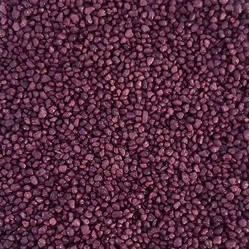 naninoa GRANULAT 2-3mm. 1kg. AUBERGINE lila violett kleine Dekosteine Dekosand Farbsand Bunte Steine von naninoa