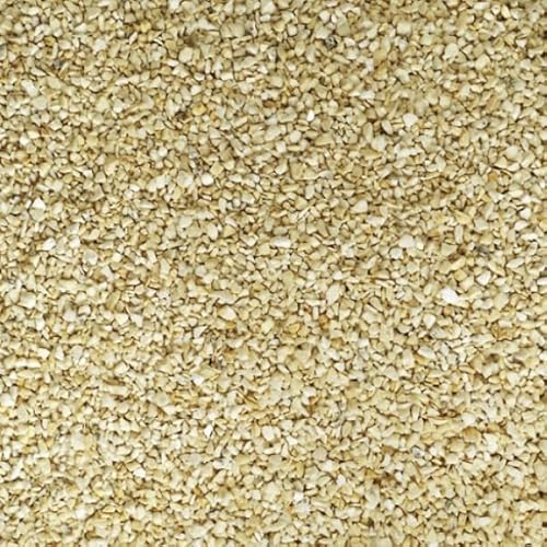 naninoa PERLKIES (Bunter grobkörniger Dekosand, Farbsand) 0,5 kg farbige kleine Steine. Farbe: Creme von naninoa