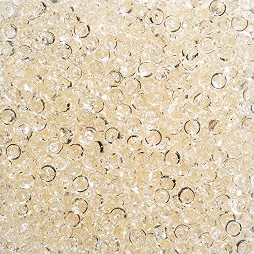 naninoa Raindrops, Regentropfen, Tautropfen, Pearls zur Tischdekoration. 0,33 Liter / 330 ml. Farbe: Creme, Elfenbein, Champagner von naninoa