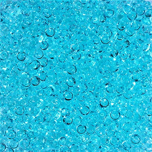 naninoa Raindrops, Regentropfen, Tautropfen, Pearls zur Tischdekoration. 0,33 Liter / 330 ml. Streudeko Farbe: Blau. hellblau, türkis, Aqua von naninoa