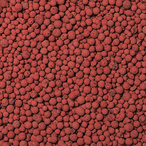 naninoa brockytony 4-8 mm. Aktiv & decoton (Pflanzton, Pflanzgranulat, Blähton, Tonkugeln, Tongranulat, Hydrokultur) 2 Liter. Farbe: ROT von naninoa
