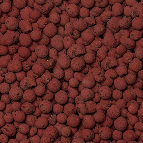 naninoa brockytony 8-16 mm. Aktiv & decoton (Pflanzton, Pflanzgranulat, Blähton, Tonkugeln, Tongranulat, Hydrokultur) 10 Liter. Farbe: ROT von naninoa