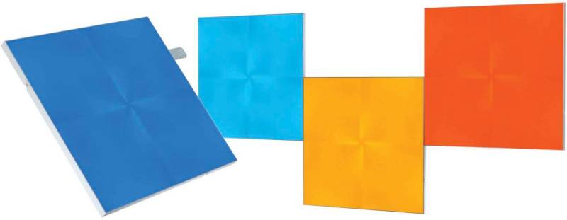 nanoleaf LED Panel Canvas, Dimmfunktion, LED fest integriert, Farbwechsler, Expansion Pack - 4 PK, Erweiterung zum Starter Kit von nanoleaf