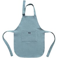 Kinderschürze Kochen Backen Kleinkind Küchenhelfer Waffelpiqué Adriatic Blue Adriablau in Vielen Verschiedenen Farben Wabenstoff von nardoniKIDS