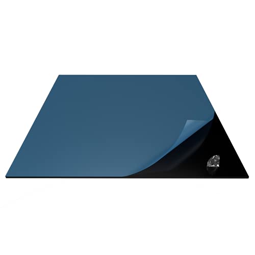 PLEXIGLAS® Scheibe schwarz bruchfest hochglänzend Acrylglas Platte (3 mm, 1000 x 1000 mm) - nach Maß/Wunschmaß möglich von nattmann