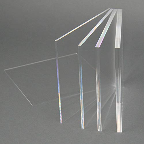 nattmann Acrylglas Zuschnitt PLEXIGLAS® Zuschnitt 10-25 mm Platte/Scheibe klar/transparent (10 mm, 1500 x 600 mm) - nach Maß/Wunschmaß möglich von nattmann