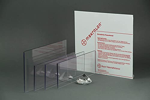 nattmann MAKROLON® / Polycarbonat Scheibe/Platte Zuschnitt 2-8 mm transparent/klar (5 mm, 1000 x 800 mm) - nach Maß/Wunschmaß möglich von nattmann