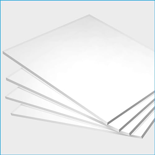nattmann PLEXIGLAS ® Acrylglas - XT - PMMA - Acrylplatte & Acrylscheibe 2-10 mm - Klare & Transparente Kunststoffplatte - für Hobby & Bastler - 10 mm, 800 x 800 mm von nattmann