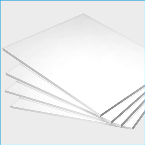 nattmann PLEXIGLAS® Acrylglas - XT - PMMA inkl. Zuschnitt - Acrylplatte & Acrylscheibe 2-10 mm - Klare & Transparente Kunststoffplatte - Individuelles Wunschmaß möglich - 3 mm, 1100 x 700 mm von nattmann