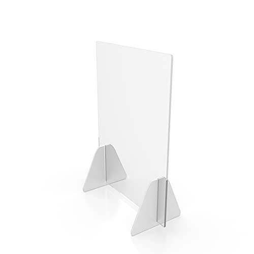 nattmann PLEXIGLAS® Spuckschutz PARACELSUS mit Durchreiche Hygieneschutz Trennwand (60x70cm (BxH)) von nattmann