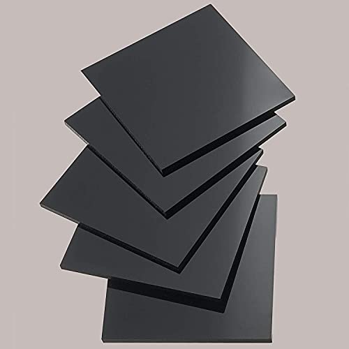 nattmann POM Platte Zuschnitt 2-30 mm/Farbe: Schwarz/DELRIN® TENAC® SUSTARIN® (10 mm, 1000 x 245 mm) - nach Maß/Wunschmaß möglich von nattmann