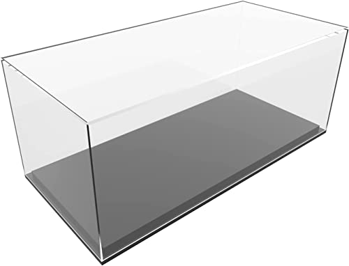 nattmann Vitrine für Automodelle, Zugmodelle, Lokomotivmodelle aus Acrylglas PLEXIGLAS® Schaukasten Haube (680x260x340 mm (L/H/T)) von nattmann