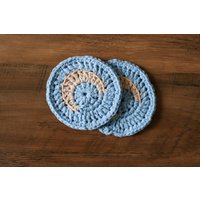Häkel Tassen Untersetzer | Gehäkelte Mond 2Er Set von nattynaturalcreation
