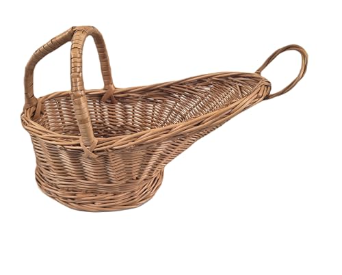 Weinkorb aus Weide Flaschenhalter Flaschenkorb Korbwaren Weidenkorb Weinhalter von natuleo by pokuc