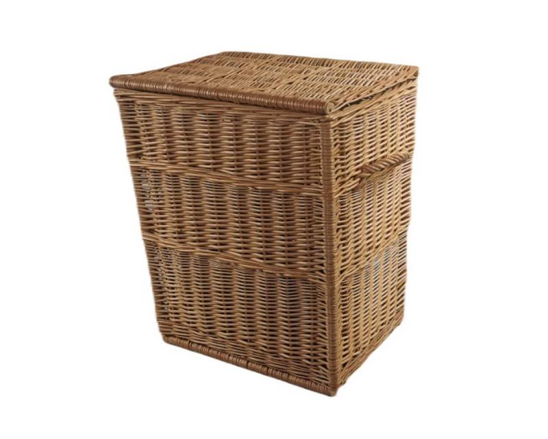 natuleo by pokuc Wäschetruhe Rechteckiger Wiedekorb 40x30x50 cm Truhe Wäschekorb von natuleo by pokuc