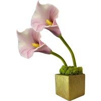 Porzellan Calla Lilie Blume, Keramik Kunst Hochzeitsgeschenk, Home Decor, Jubiläum, Ostern Geschenk von naturaandco