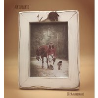 Bilderrahmen Mit Pferdeköpfen Silhouetten von naturarte