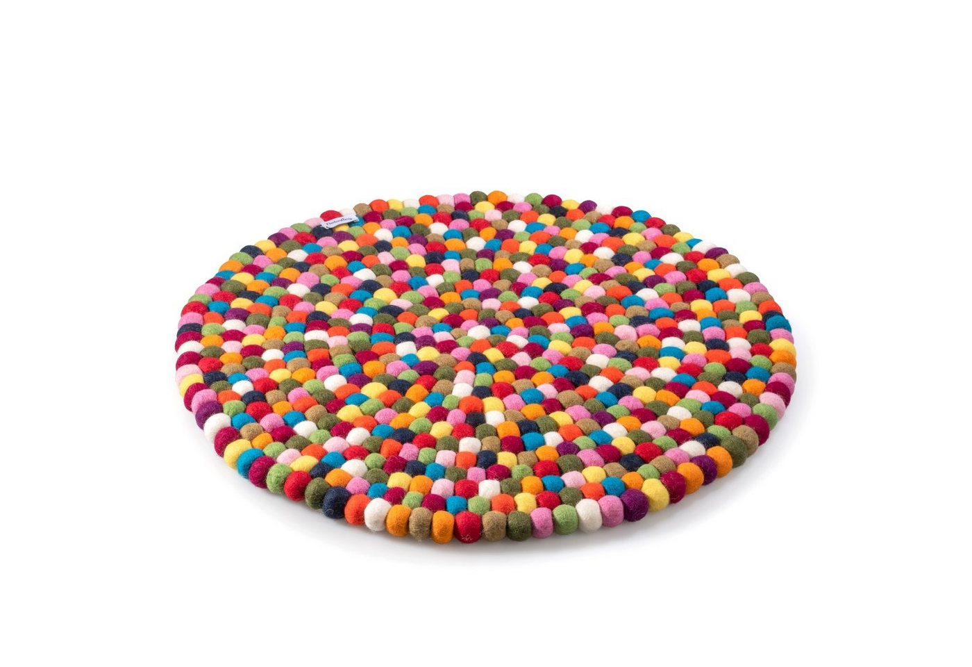 naturling Kinderteppich Filzkugel Teppich ø 60cm, Rund, Höhe: 20 mm, hohe Filz Kugeln naturling Kinderteppich Filzkugel Teppich ø 60cm, Rund, Höhe: 20 mm, hohe Filz Kugeln von naturling