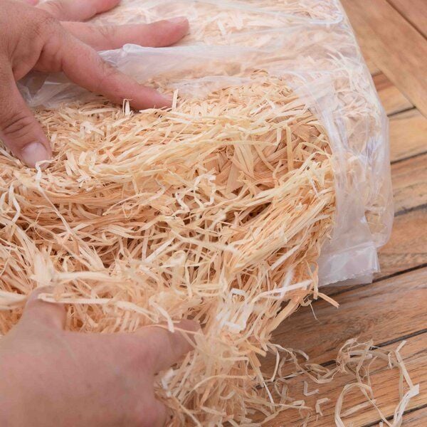 naturling Unbehandelte Fichtenholzwolle Füllmaterial von naturling
