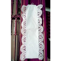 Gestickter Spitzen Toilettenpapierhalter Cottage Chic Badezimmer Dekor Gestickter Spitzen Toilettenpapierhalter Cottage Chic Badezimmer Dekor von naxosart