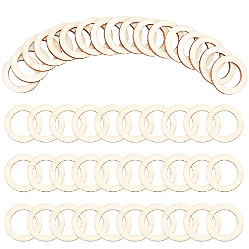 nbeads 100 Stück 30 mm unbehandelte Holzstücke Ringe Form, Kreis Ornamente Holz Verbindungsringe blanko Holzscheiben zum Malen Brandmalerei Wohnkultur, 20 cm Innendurchmesser nbeads 100 Stück 30 mm unbehandelte Holzstücke Ringe Form, Kreis Ornamente Holz Verbindungsringe blanko Holzscheiben zum Malen Brandmalerei Wohnkultur, 20 cm Innendurchmesser von nbeads