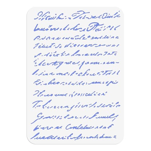 NBEADS Skript PET Malschablone 29.7 × 21cm Wiederverwendbare DIY Kunstschablonen Hohle Malschablone Zum Bemalen von Holz Stoff Papier Wänden Leinwand Und Möbeln NBEADS Skript PET Malschablone 29.7 × 21cm Wiederverwendbare DIY Kunstschablonen Hohle Malschablone Zum Bemalen von Holz Stoff Papier Wänden Leinwand Und Möbeln von nbeads