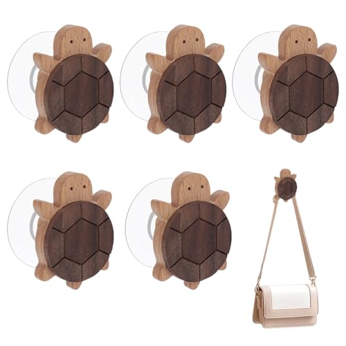 nbeads 5 Stück Tierholz Wandhaken Kleiderhaken, In Schildkrötenform Wandaufhänger Dekorativ Für Hut Tasche Schlüssel Stoff Schlafzimmer Eingangshalle Heimdekoration nbeads 5 Stück Tierholz Wandhaken Kleiderhaken, In Schildkrötenform Wandaufhänger Dekorativ Für Hut Tasche Schlüssel Stoff Schlafzimmer Eingangshalle Heimdekoration von nbeads