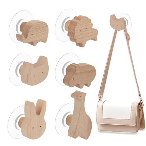 nbeads 6 Stück 6 Stile Tier Holz Wandhaken, Holzknäufe mit Tiermotiven Tier Holz Schubladengriff Für Hut Tasche Schlüssel Mantel Schlafzimmer Eingangshalle Heimdekoration nbeads 6 Stück 6 Stile Tier Holz Wandhaken, Holzknäufe mit Tiermotiven Tier Holz Schubladengriff Für Hut Tasche Schlüssel Mantel Schlafzimmer Eingangshalle Heimdekoration von nbeads