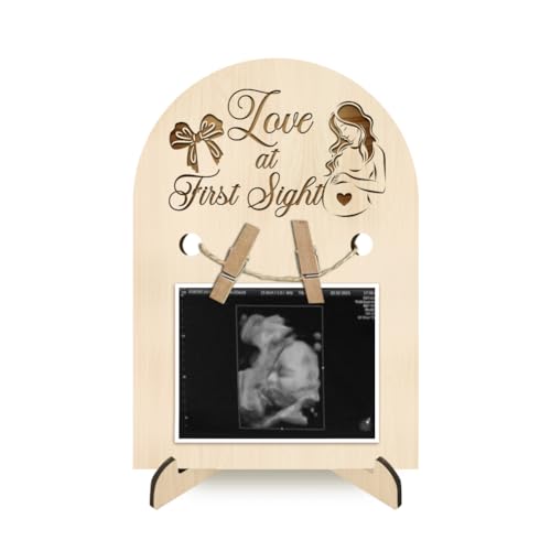 nbeads Sonogramm Bilderrahmen, Liebe auf den ersten Blick Schwangerschaft Ankündigung Bilderrahmen Stand 18x12,5cm Bögen und Mutterschaft Muster Bilderrahmen für Erste Zeit Mütter Geschenke nbeads Sonogramm Bilderrahmen, Liebe auf den ersten Blick Schwangerschaft Ankündigung Bilderrahmen Stand 18x12,5cm Bögen und Mutterschaft Muster Bilderrahmen für Erste Zeit Mütter Geschenke von nbeads