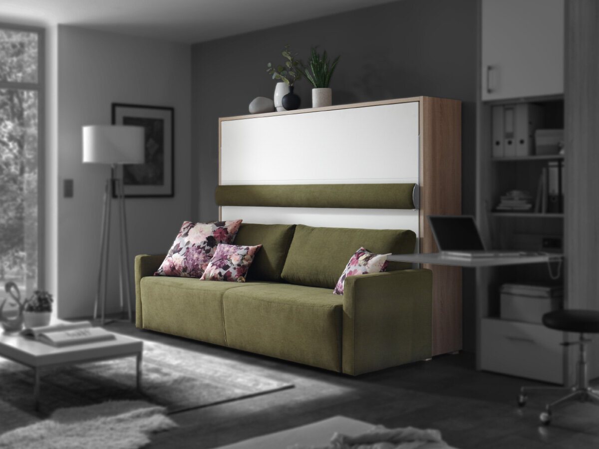 Nehl Schrank-Querbett mit Sofa 4490 2-Raum-Wunder von nehl Wohn-Ideen