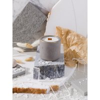 Duftende Soja Kerze | Bio Handgemachter Betontopf Handgegossen Duftendes Sojawachs Wohndeko |Wohnaccessoires |Dekoobjekte von nemaconcept
