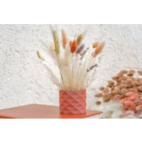 Trockenblumenstrauß in Betonvasen | Getrocknete Blumen Geschenk Strauß Getrocknetes Gesteck Wohnkultur Tisch Dekor |Boho Rustikal von nemaconcept