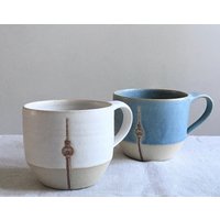 Berlin Tasse, 400Ml Hauptstadt Keramik Handgefertigt, Fernsehturm Auf Trinkgefäß, Modernes Eßgeschirr Berlin Tasse, 400Ml Hauptstadt Keramik Handgefertigt, Fernsehturm Auf Trinkgefäß, Modernes Eßgeschirr von nemkaberlin