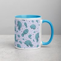 Manatee Tasse, 3 Farben Verfügbar, Keramik, 11Oz von nemki