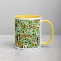 Meerschweinchen Tasse, 3 Farben, Keramik, 11Oz von nemki