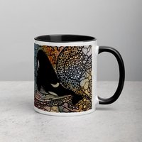 Orca Tasse, in 3 Farben, 11Oz von nemki