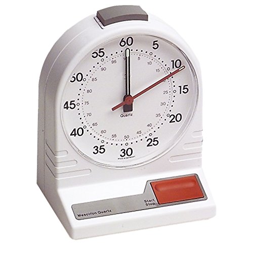 1 Tisch-Stoppuhr 1597 zum Aufstellen von Neolab, 0–60/0–100 Minuten, Durchmesser 110 mm von neoLab