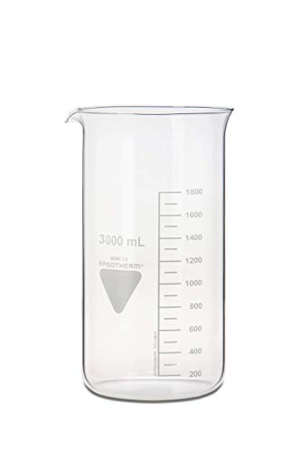 RASOTHERM Becherglas hohe Form mit Ausguss, (Boro 3.3), 3000 ml von neoLab
