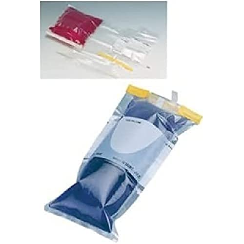 Whirl-Pak LDPE Beutel, Steril, Transparent, 820ml Kapazität, 30.5cm x 12.5cm, 100 Stück von neoLab