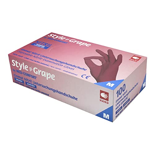 neoLab 1-0826 Nitril Einmalhandschuhe, Größe L, Violett, 100 Stück neoLab 1-0826 Nitril Einmalhandschuhe, Größe L, Violett, 100 Stück von neoLab