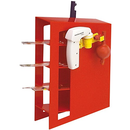 neoLab ABS Rack mit 4 Etagen für 0,1 mL bis 25 mL Pipetten, Rot, 88mm x 291mm x 401mm neoLab ABS Rack mit 4 Etagen für 0,1 mL bis 25 mL Pipetten, Rot, 88mm x 291mm x 401mm von neoLab