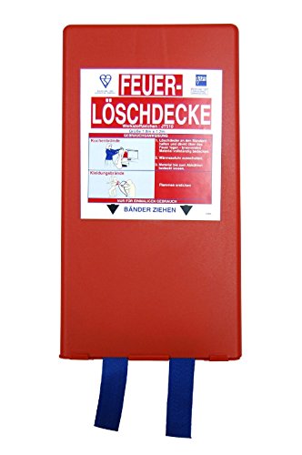 neoLab Glasfaser Feuerlöschdecke in stabiler Wandbox, Orange, 1200mm x 1800mm x 5mm neoLab Glasfaser Feuerlöschdecke in stabiler Wandbox, Orange, 1200mm x 1800mm x 5mm von neoLab