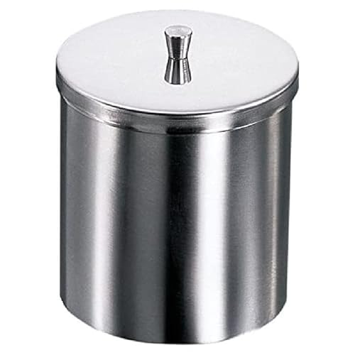 Usbeck 18/8 Edelstahl Dose mit Deckel, 3000mL Kapazität, 200mm x 100mm von neoLab